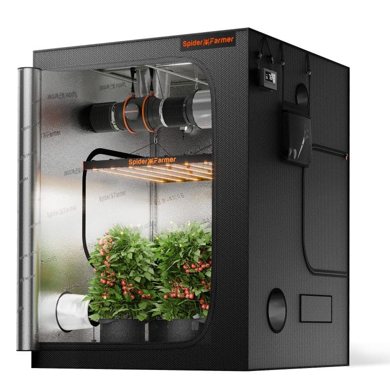 Spider Farmer® 5'x5'x6.5' (150x150x200cm) 1680D High Reflective Indoor Grow Tent