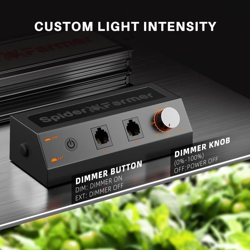 2025 Upgrade Spider Farmer® 2’x4’ Complete Grow Tent Kit丨SF2000 301H EVO Full Spectrum LED Grow Light丨6” Clip Fan丨4” Ventilation System with Speed Controller