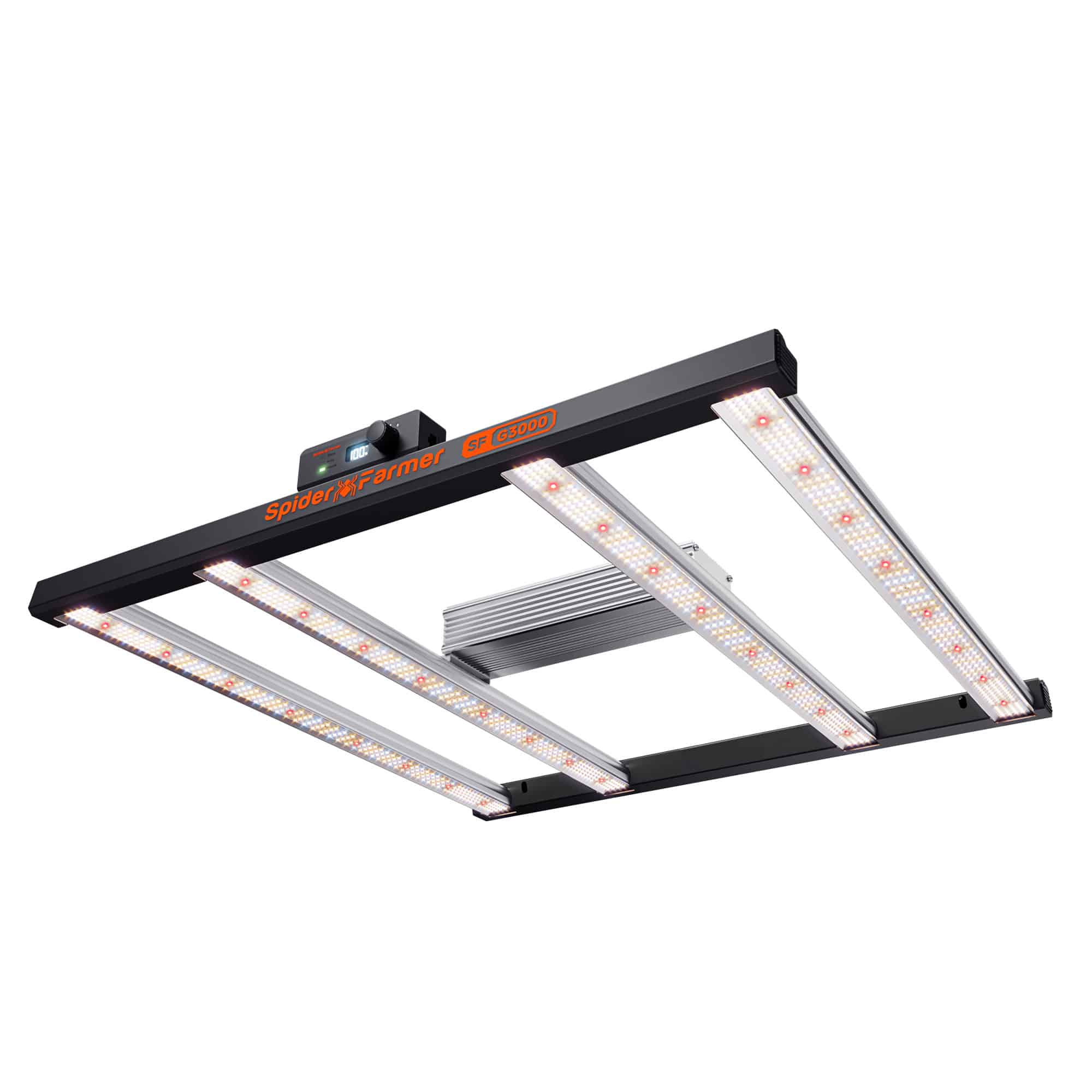 2025 Spider Farmer® G3000 300W WiFi & Bluetooth App-Controlled Dimmable Cost-effective Full Spectrum LED Grow Light for 3X3 Grow Tent