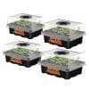 2025 Spider Farmer® 4 Pack Seed Starting Trays Germination Tray