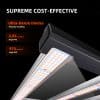 [Pre-order] 2025 Spider Farmer® G4500 320W WiFi & Bluetooth App-Controlled Dimmable Cost effective Full Spectrum High Yield LED Grow Light for 2X4 / 3X5 Grow Tent