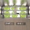 [Pre-order] 2025 Spider Farmer® G4500 320W WiFi & Bluetooth App-Controlled Dimmable Cost effective Full Spectrum High Yield LED Grow Light for 2X4 / 3X5 Grow Tent