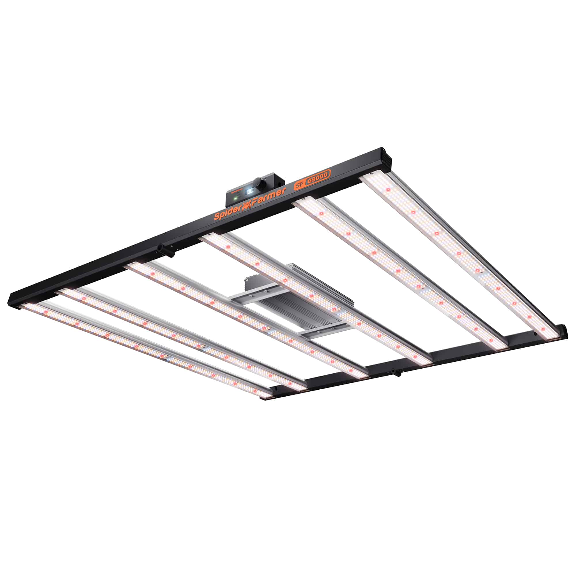 2025 Spider Farmer® G5000 480W WiFi & Bluetooth App-Controlled Dimmable Cost effective Full Spectrum High Yield Commercial LED Grow Light for 4X4 Grow Tent