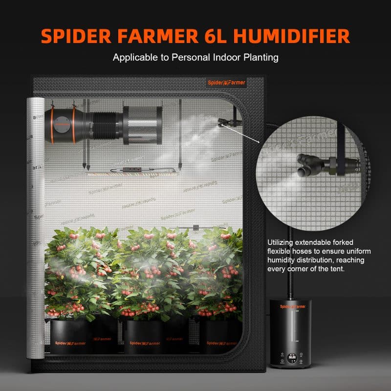 Spider Farmer® 6L Cool Mist Humidifier for Plants
