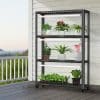 Spider Farmer® 3 Tiers Metal Plant Stand with Plant Trays