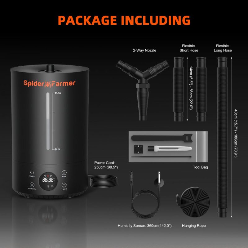 Spider Farmer® 6L Cool Mist Humidifier for Plants