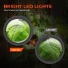 Spider Farmer® 30X-60X Jewelers Loop Magnifier With LED Light