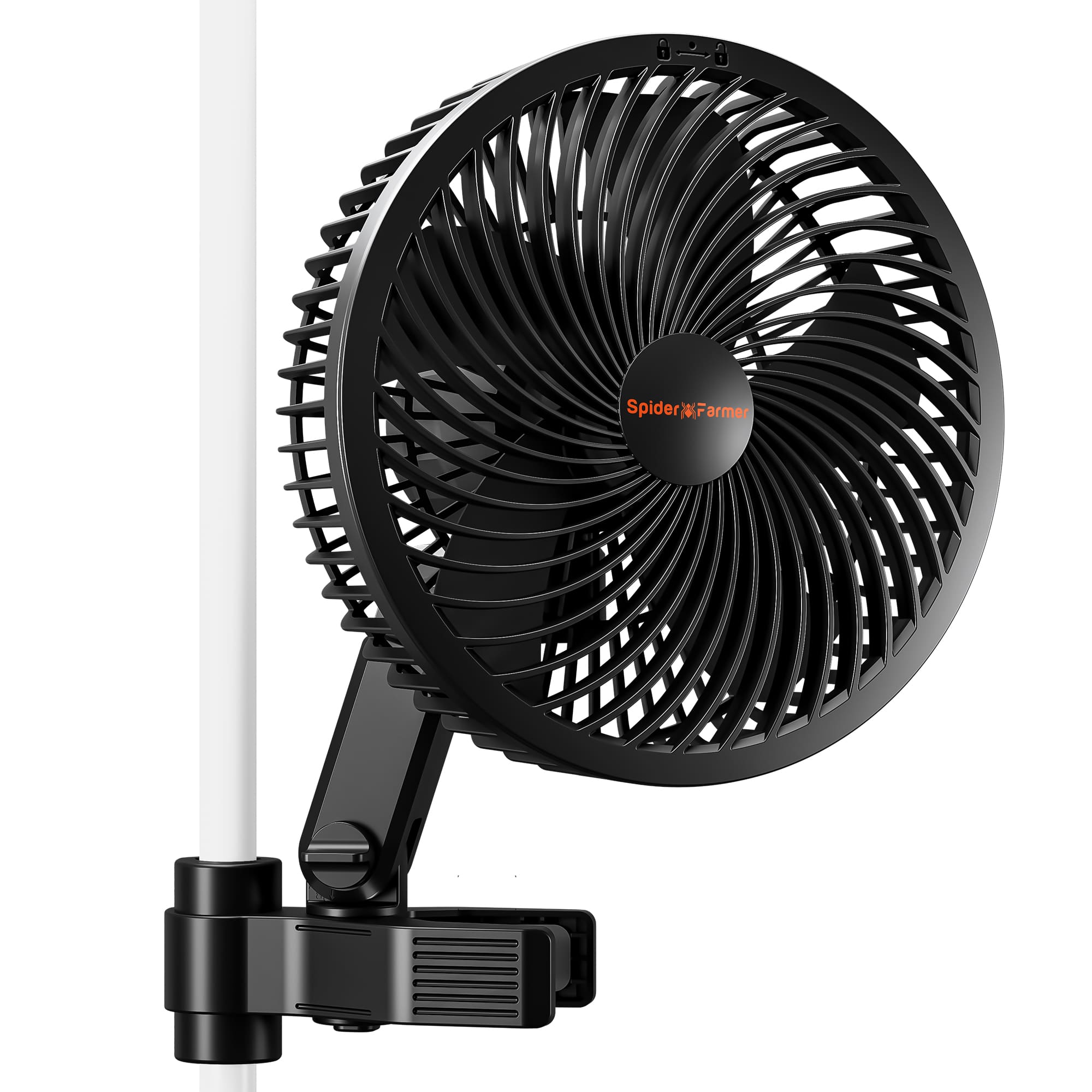 2025 New Version Spider Farmer® 6-inch Clip Fan for Grow Tents