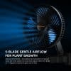 2025 New Version Spider Farmer® 6-inch Clip Fan for Grow Tents
