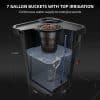 Spider Farmer DWC Hydroponics Grow System with Top Drip Kit 7 Gallon Deep Water Culture 4 Buckets
