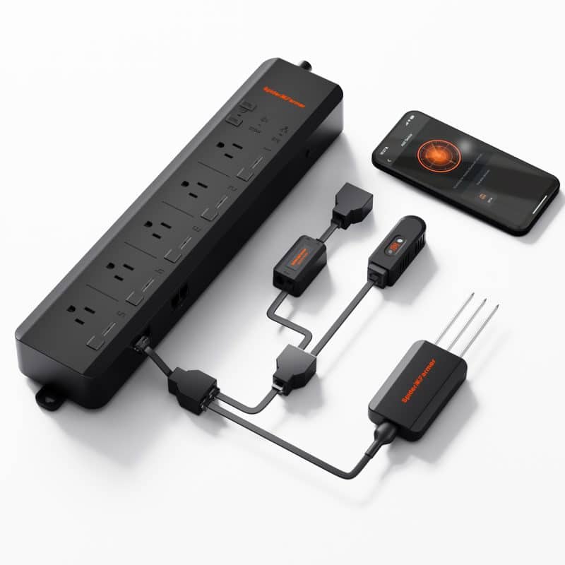 Pre-Order丨2025 GGS AC5 Power Strip Kits, App-Based Smart Controls for Grow Room and Tent